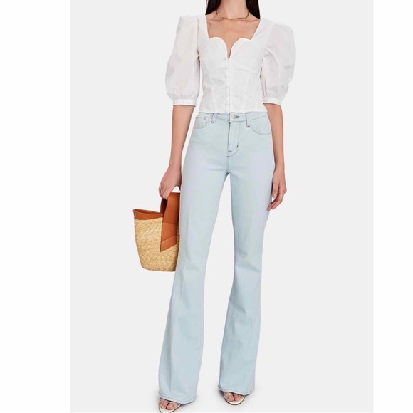 L'AGENCE Jeans Lagence Bell Flare High Rise Tall Jeans Size 33